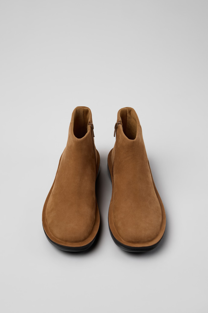 Formiga Braune Nubuk-Stiefeletten für Damen.
