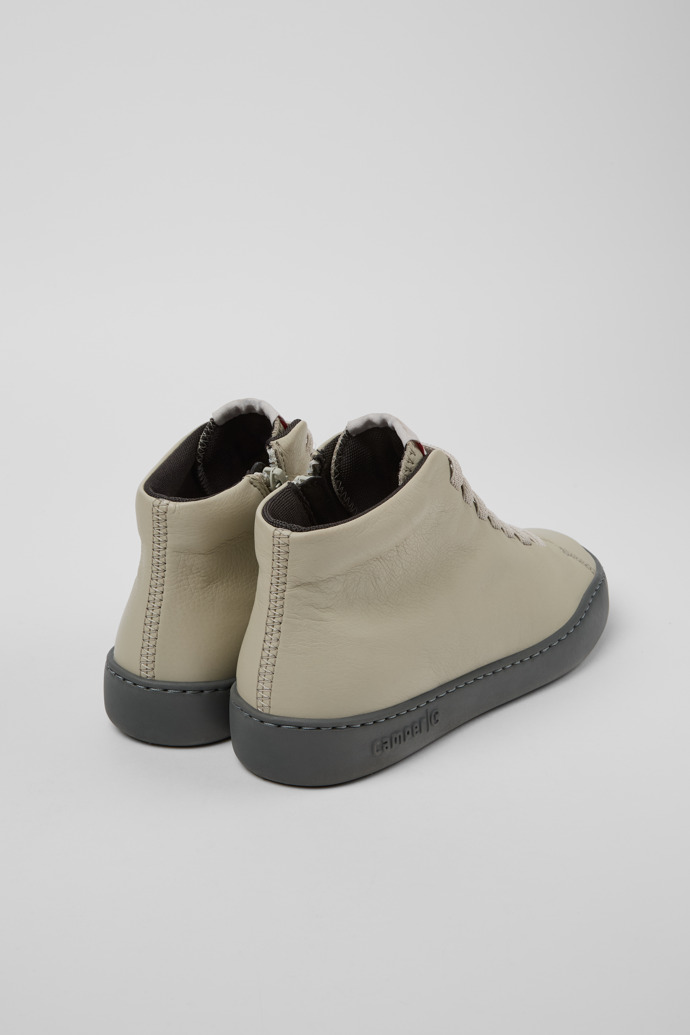 Peu Touring Botines de piel gris para mujer