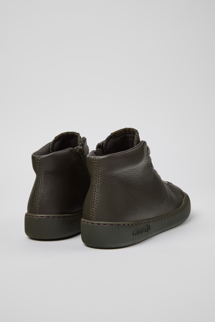 Peu Touring Sneakers botín verdes de piel para mujer.