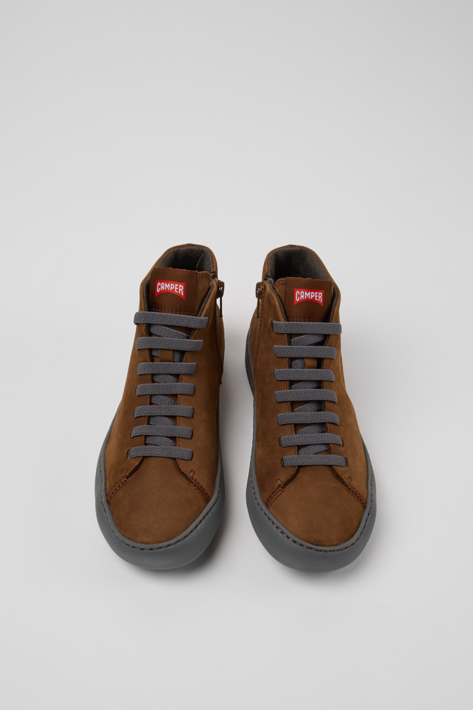 Peu Touring Sneakers in nabuk marrone da Donna.