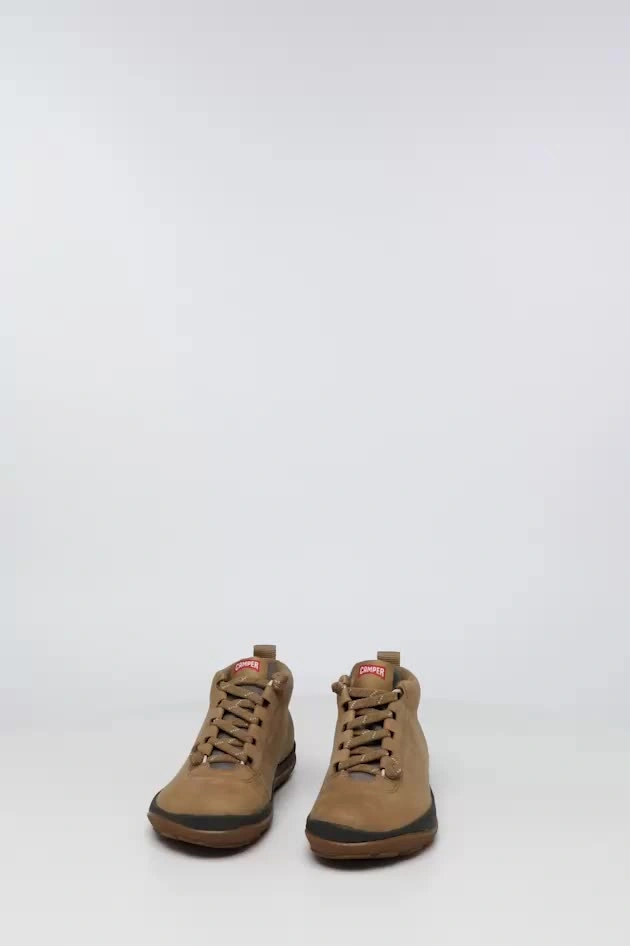 CAMPER|BOOTS (Peu Pista (K400481-021)) Peu Brown Ankle Boots for Women - Spring/Summer collection