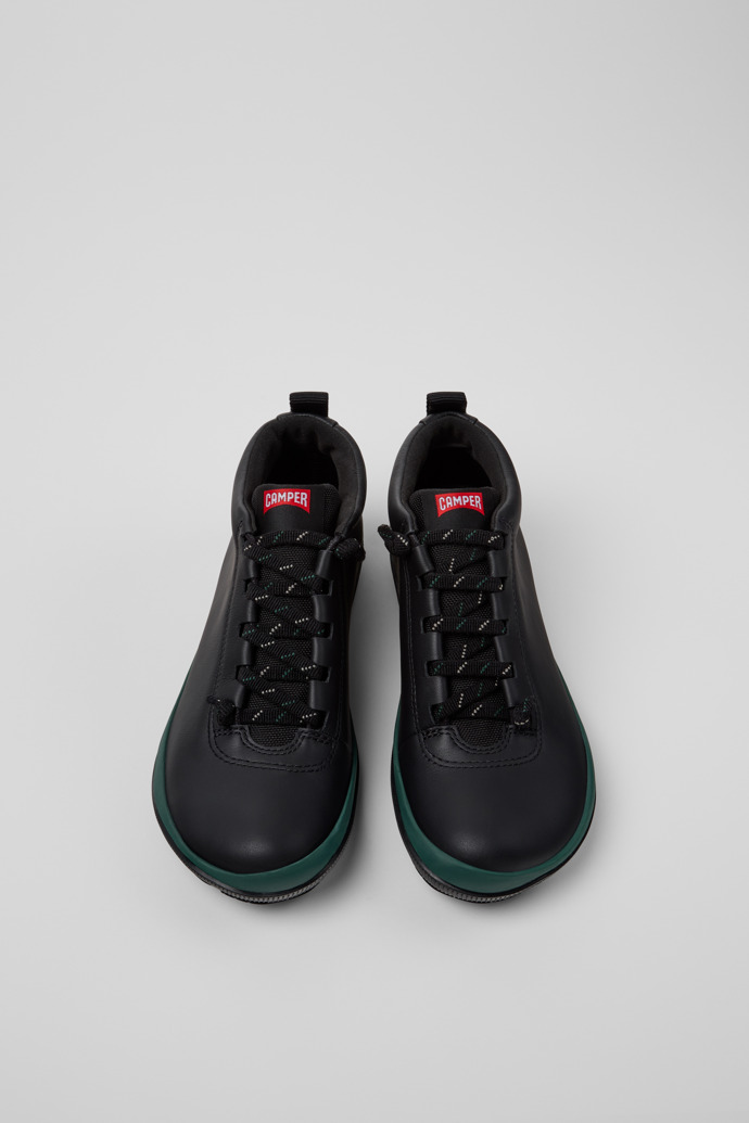 Peu Pista GM - GORE-TEX Botines Negros de Piel y Tejido para Mujer.