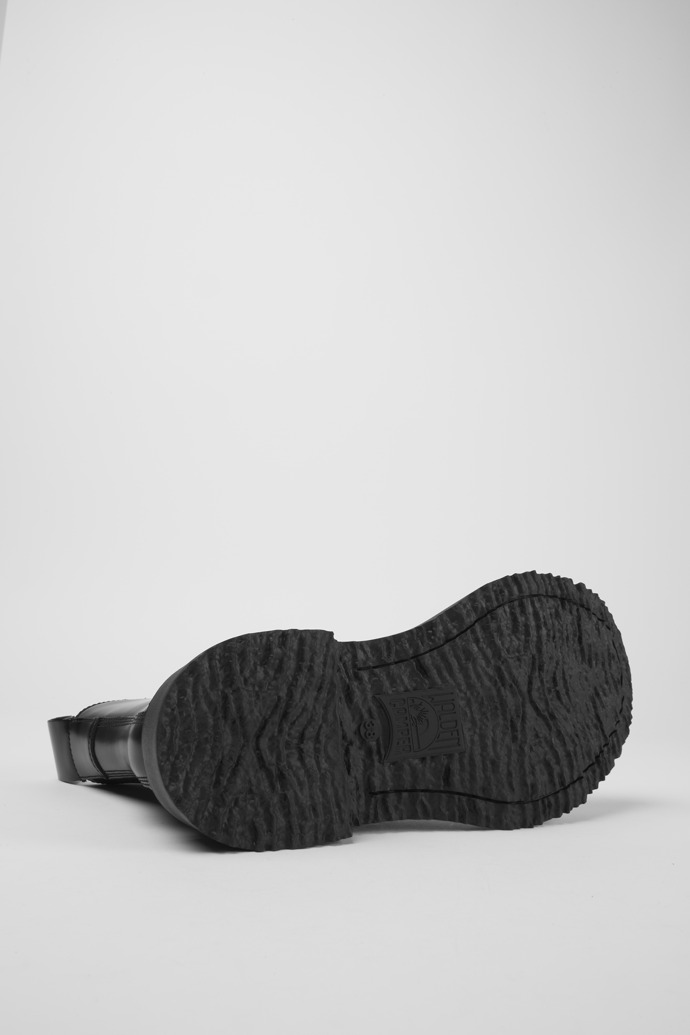 Walden Botas de piel en color negro con cordones para mujer