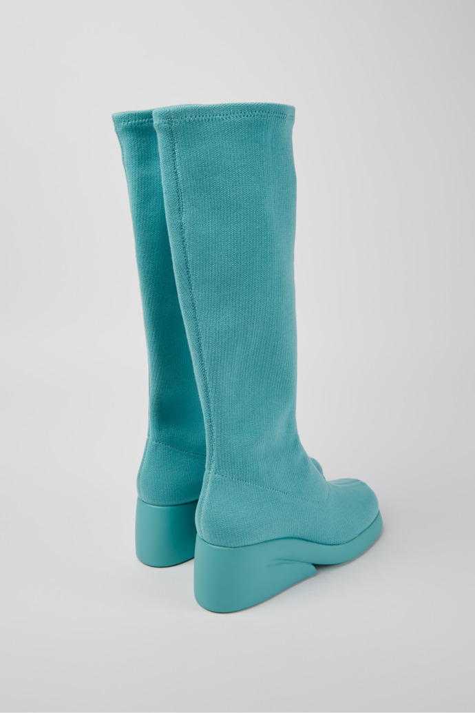 Back view of Kaah Turquoise boots for women