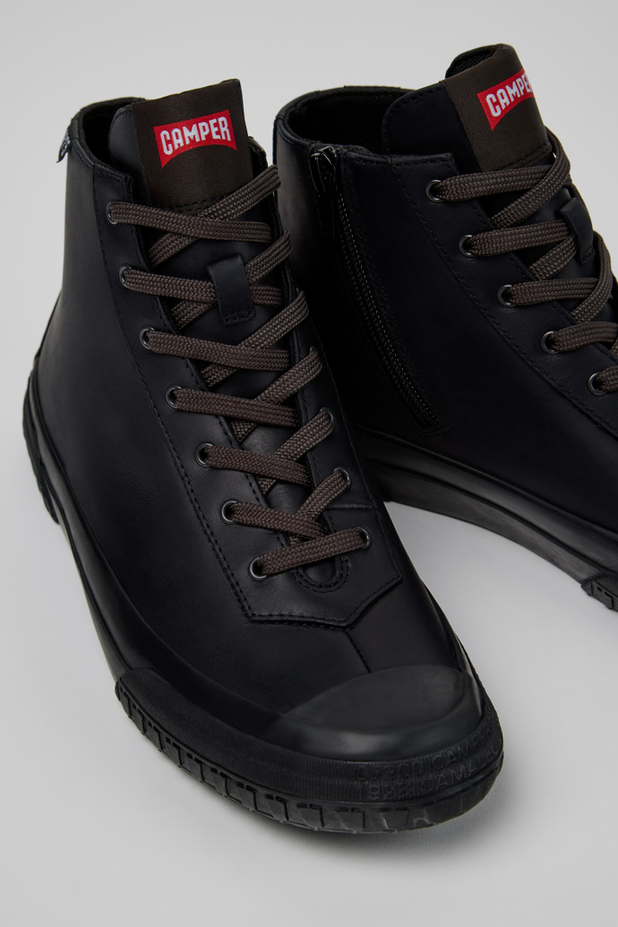Camaleon Bottines en caoutchouc gris pour femme.