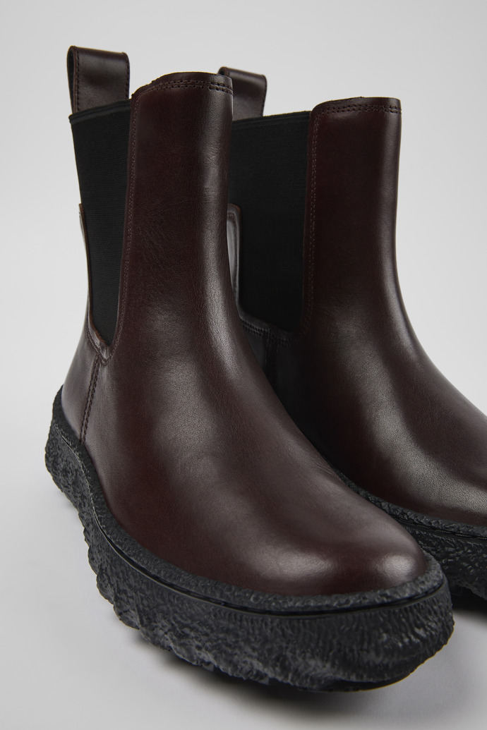Ground Burgundy Ankle Boots for Women - Fall/Winter collection - Camper USA