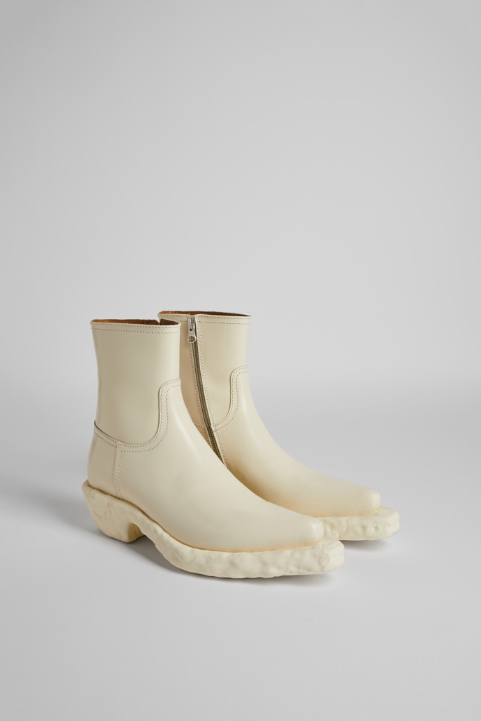 White Ankle Boots for Women - Spring/Summer collection - Camper USA
