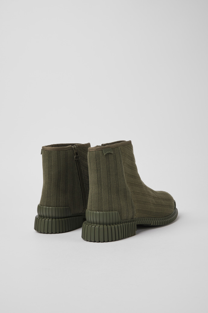 Back view of Pix TENCEL® Green TENCEL™ Lyocell ankle boots for women