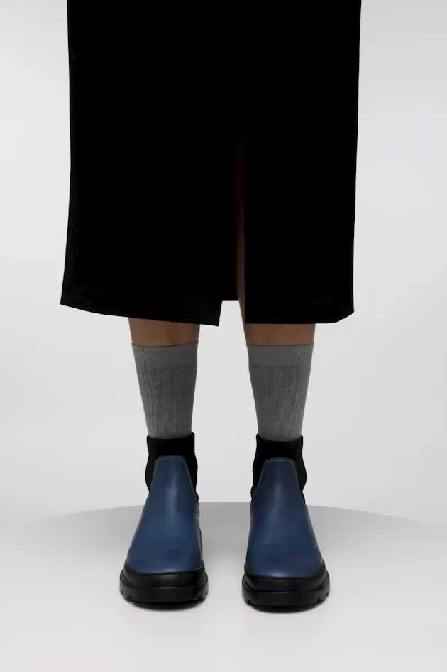 CAMPER｜BOOTS (Brutus (K400698-006)) Brutus Brown Ankle Boots for Men - Spring/Summer collection