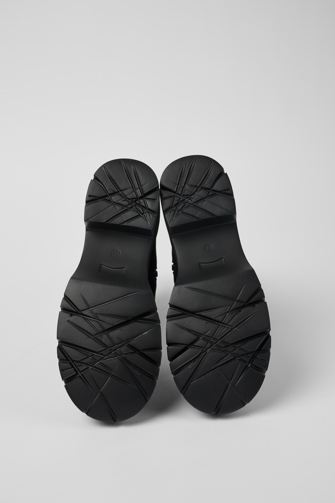 Milah HYDROSHIELD® Μαύρες δερμάτινες γυναικείες μπότες
