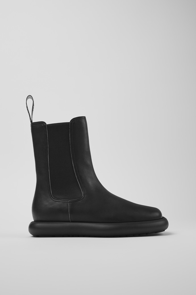 Onda Botas de piel negras para mujer