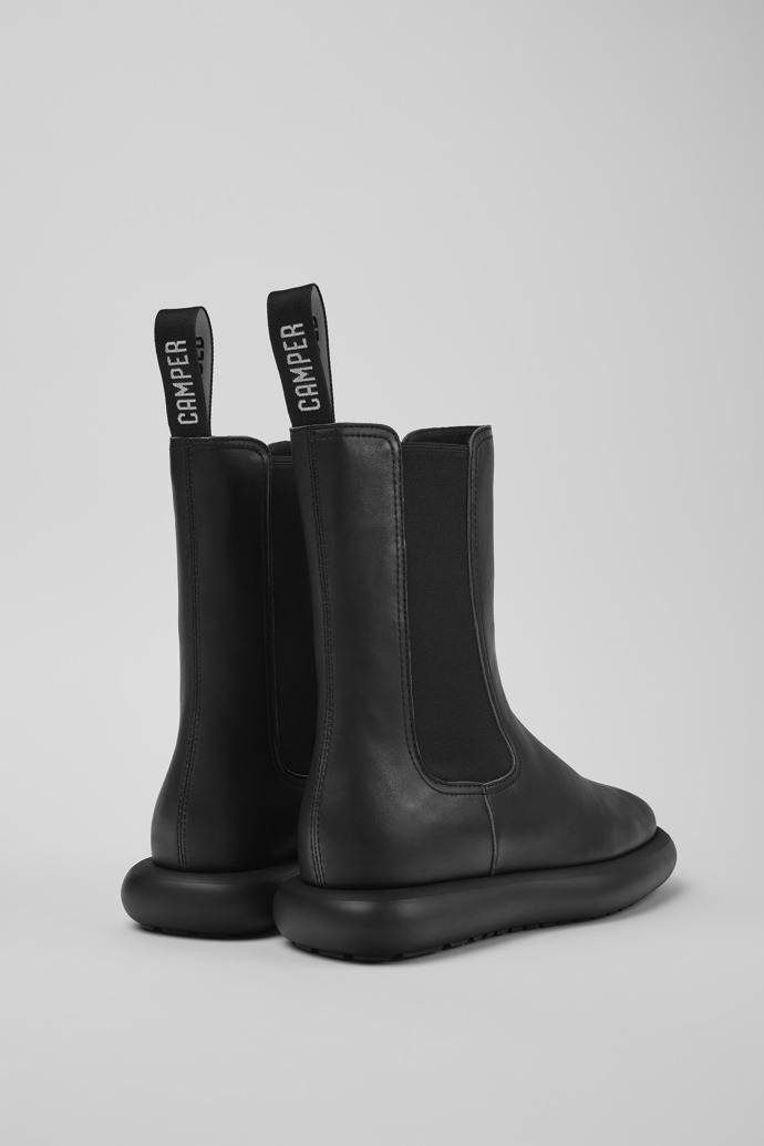 Onda Botas de piel negras para mujer