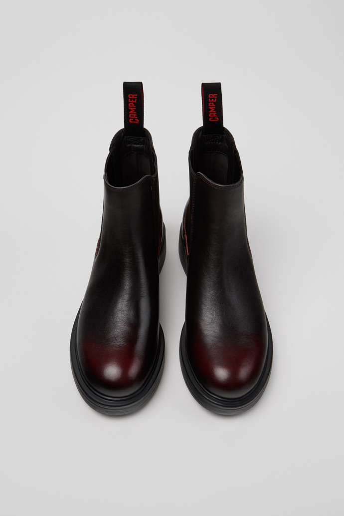 Dean Schwarze Lederstiefeletten für Damen.