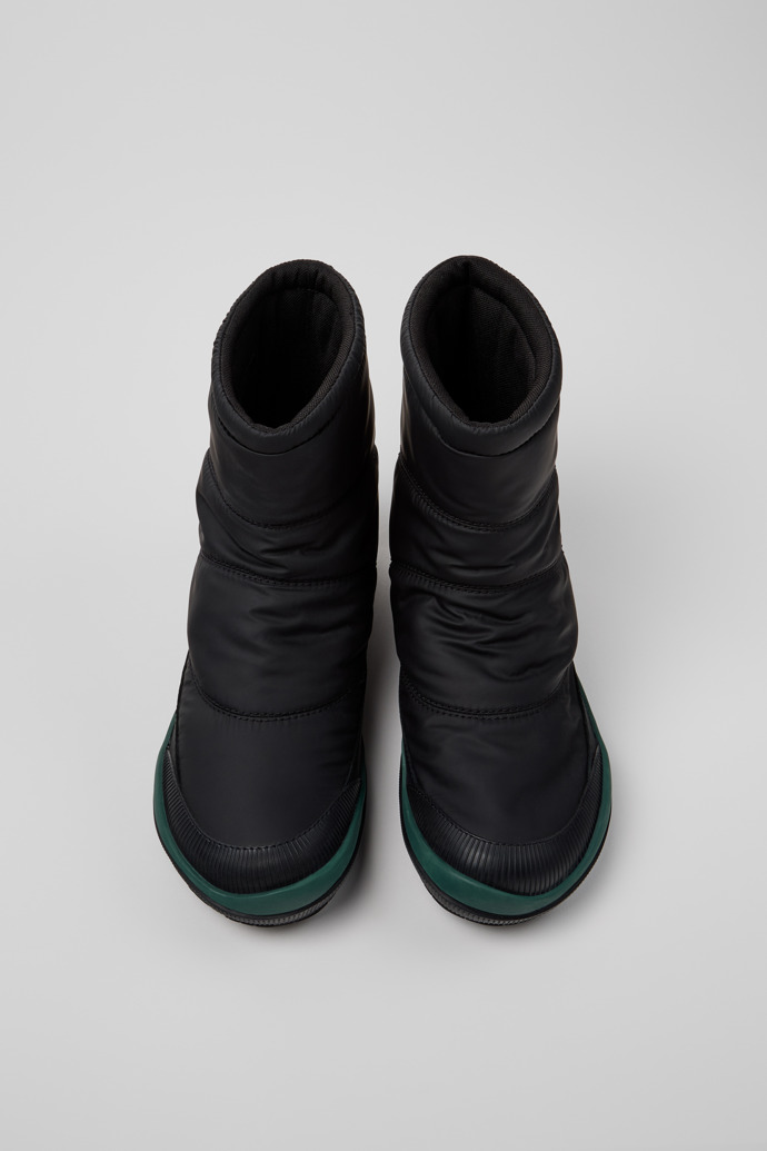 Peu Pista GM - GORE-TEX Μαύρες μεσαίες μπότες από ύφασμα και δέρμα για γυναίκες.