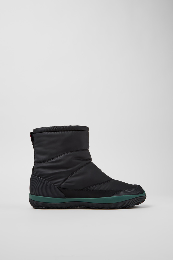 Peu Pista GM - GORE-TEX Μαύρες μεσαίες μπότες από ύφασμα και δέρμα για γυναίκες.