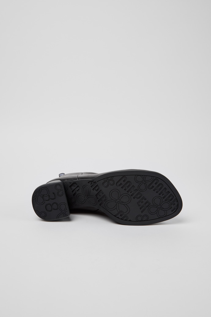 Kora Botine din piele pentru femei, negru.