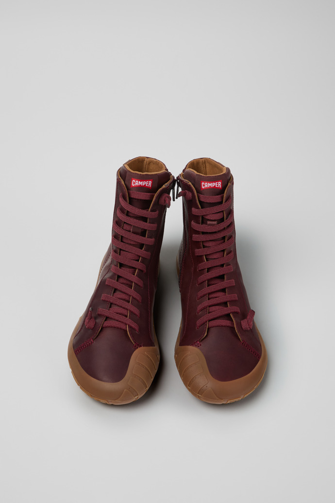 Peu Path+ Stivaletti in pelle bordeaux da Donna.