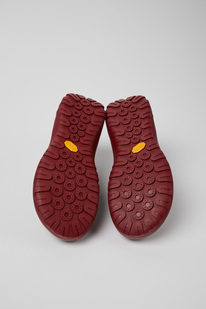 Peu Serra Braune Stiefeletten aus Leder und Nubukleder für Damen.