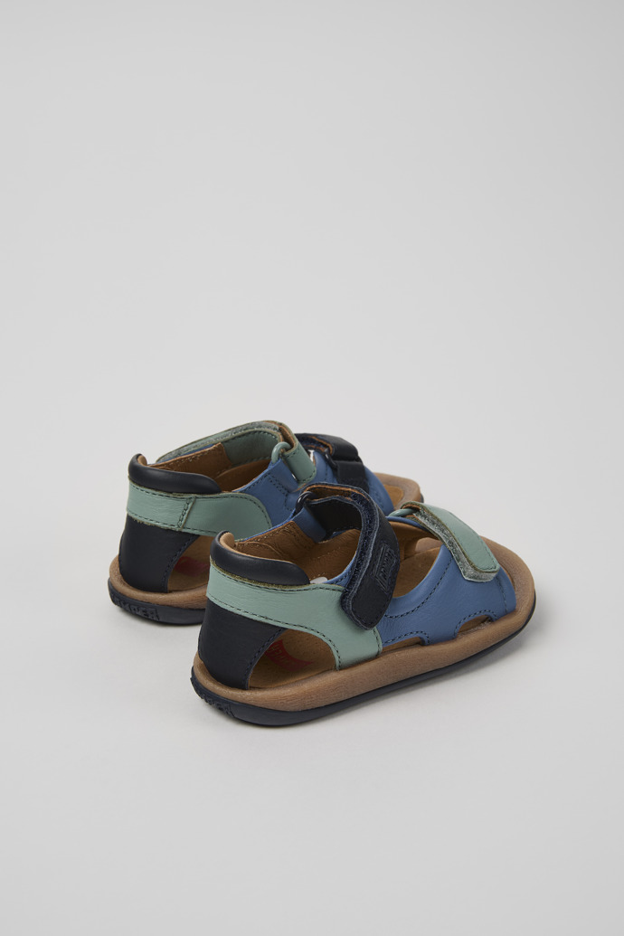 Twins Sandales en cuir multicolore pour enfant.