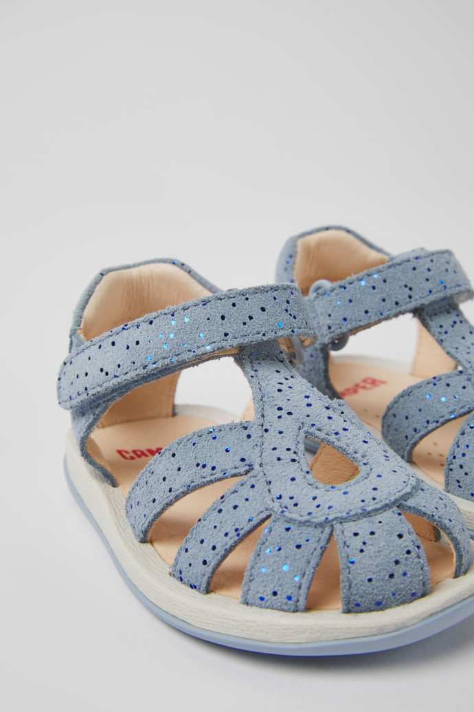 Bicho Sandalias azules de nobuk para niños