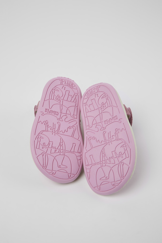 Bicho Roze nubuck sandaal
