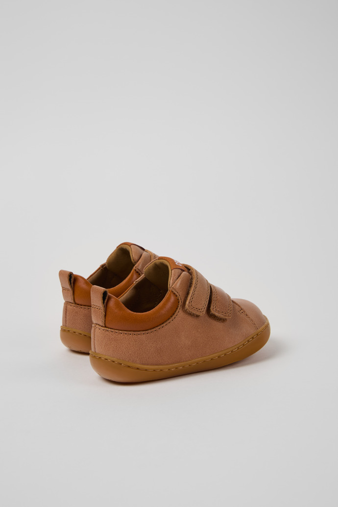 Peu Sneaker infantil de pell multicolor.