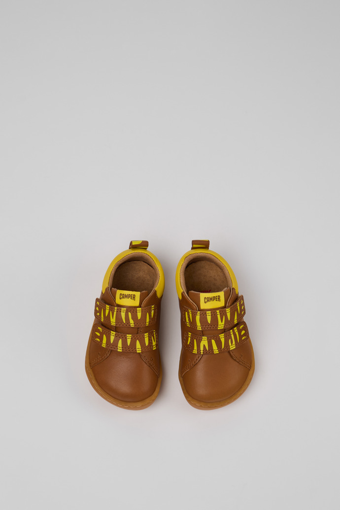 Twins Sneakers de piel multicolor para niños.