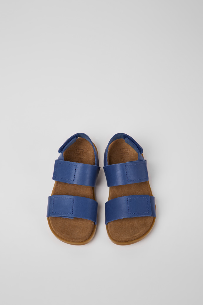 Brutus Sandal Sandales en cuir bleu pour enfant