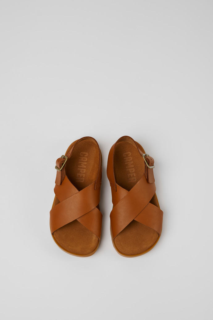 Brutus Sandal Sandalo per bambini in pelle marrone