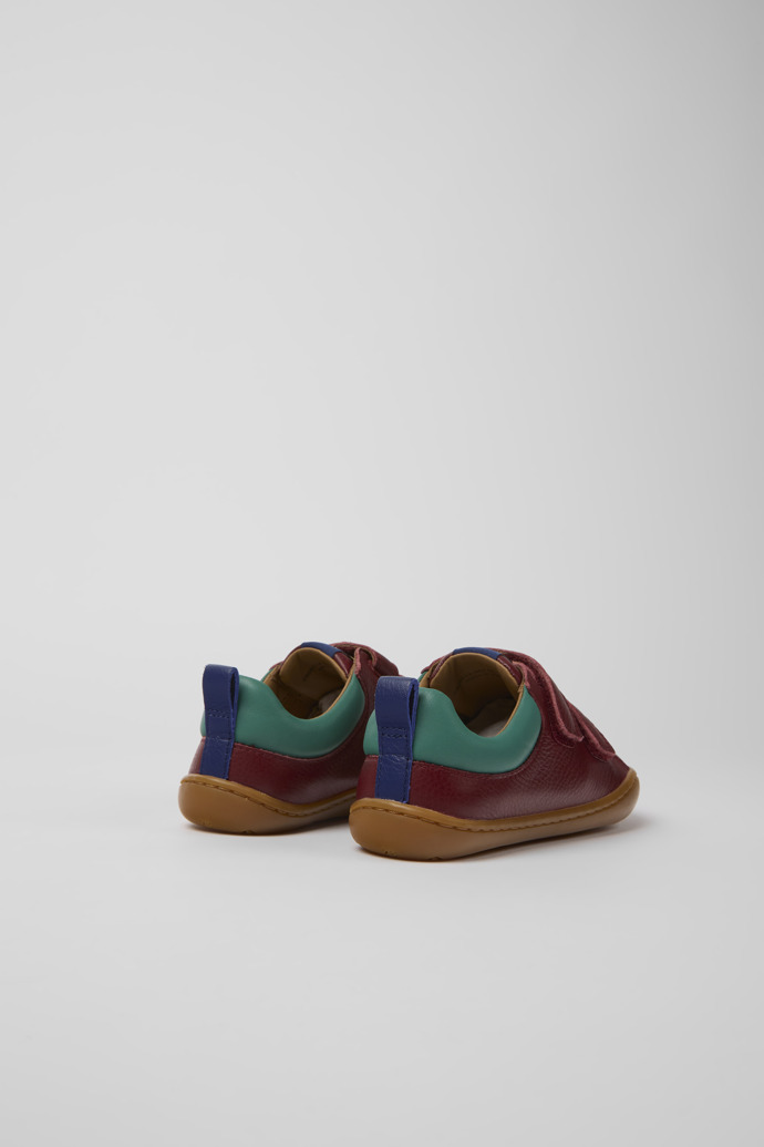 Back view of Peu Multicolored leather shoes