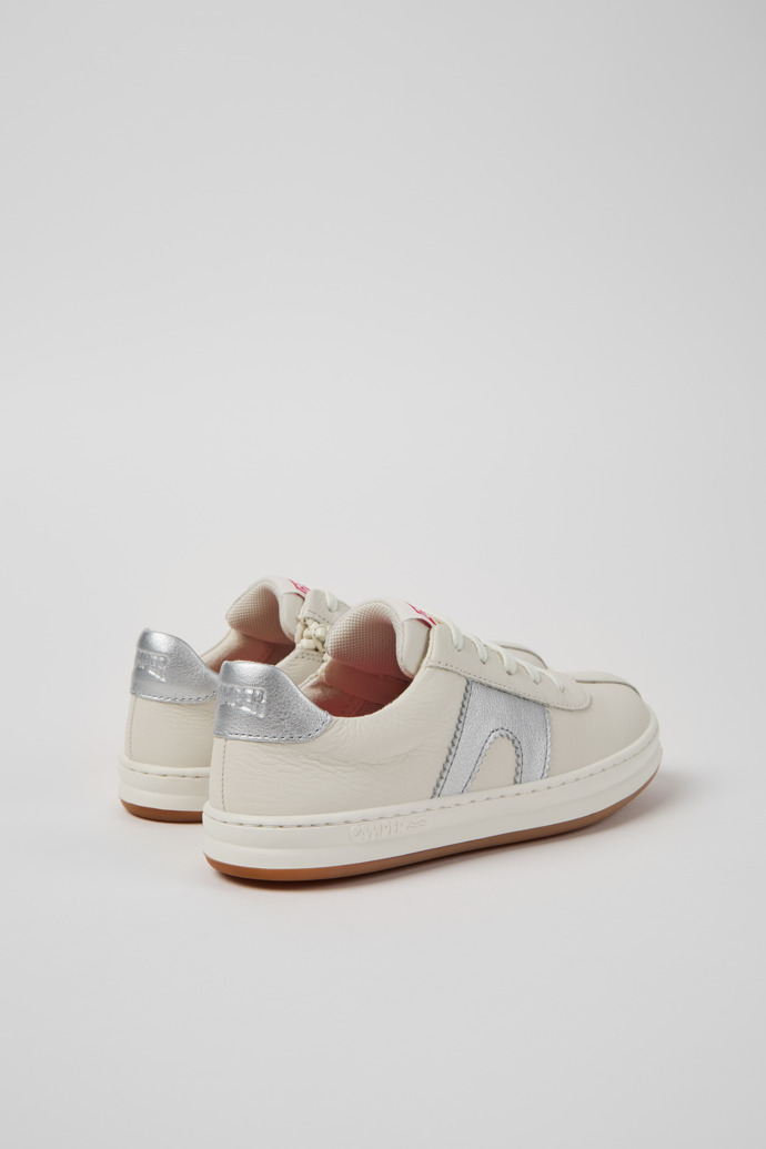 Runner Sneaker infantil de pell multicolor.