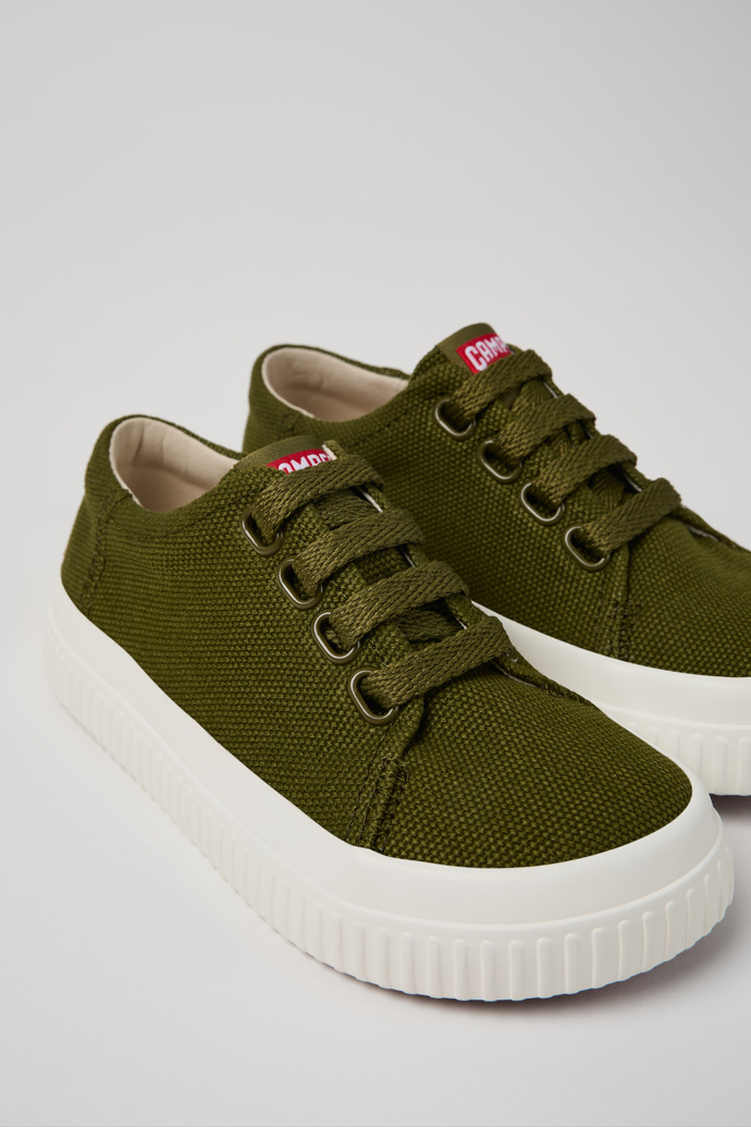 Peu Roda Groene sneaker van textiel