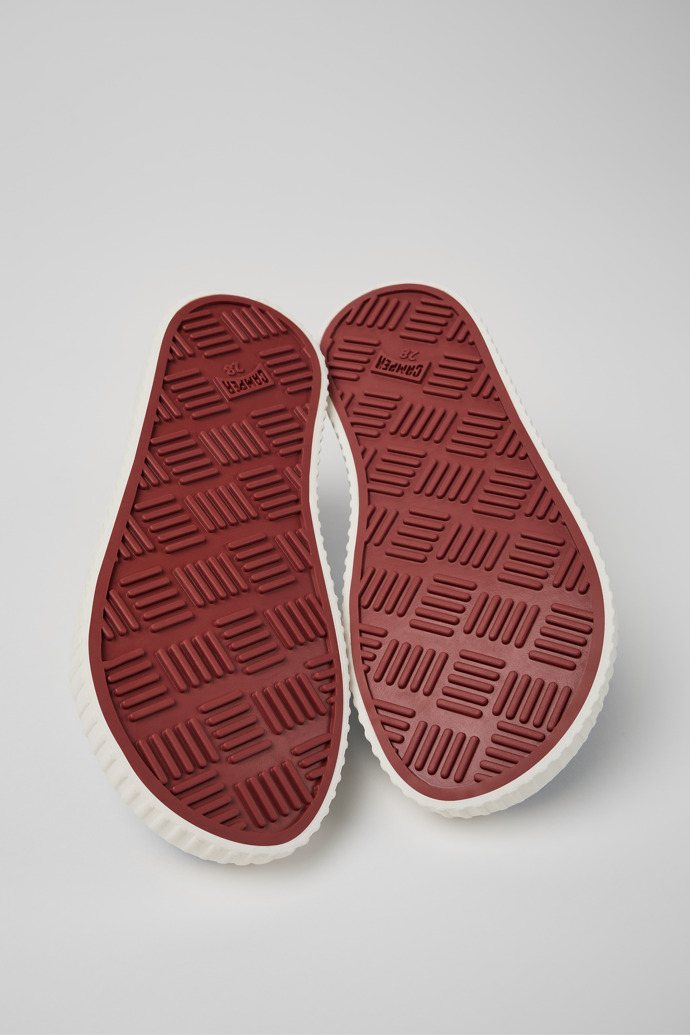 The soles of Peu Roda Blue Textile Sneaker