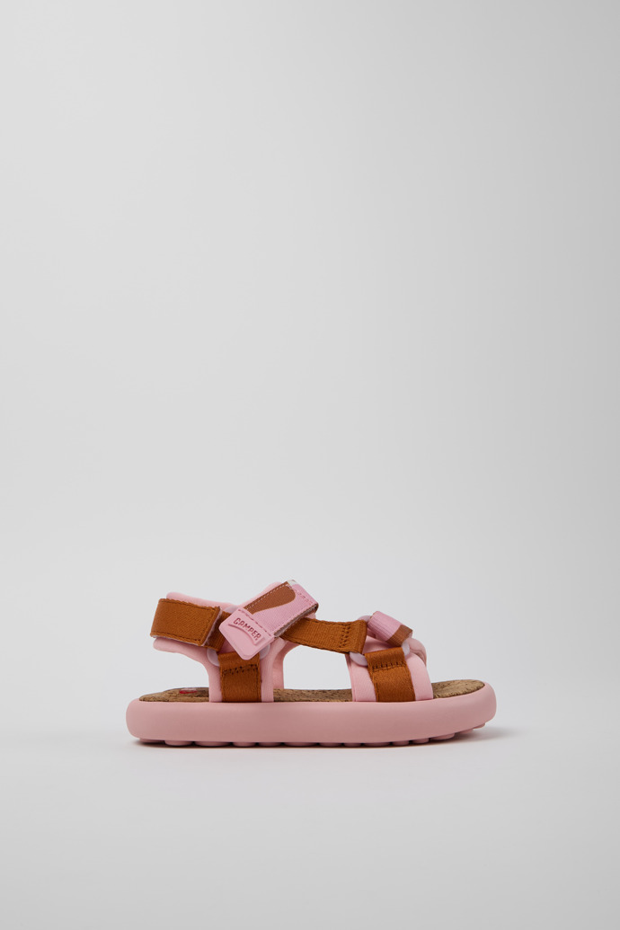 Side view of Pelotas Flota Multicolor Recycled PET Sandal for Kids.