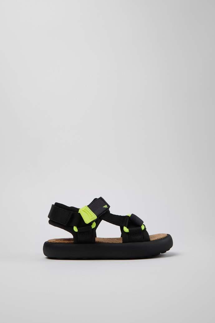 Side view of Pelotas Flota Multicolor Recycled PET Sandals for Kids.