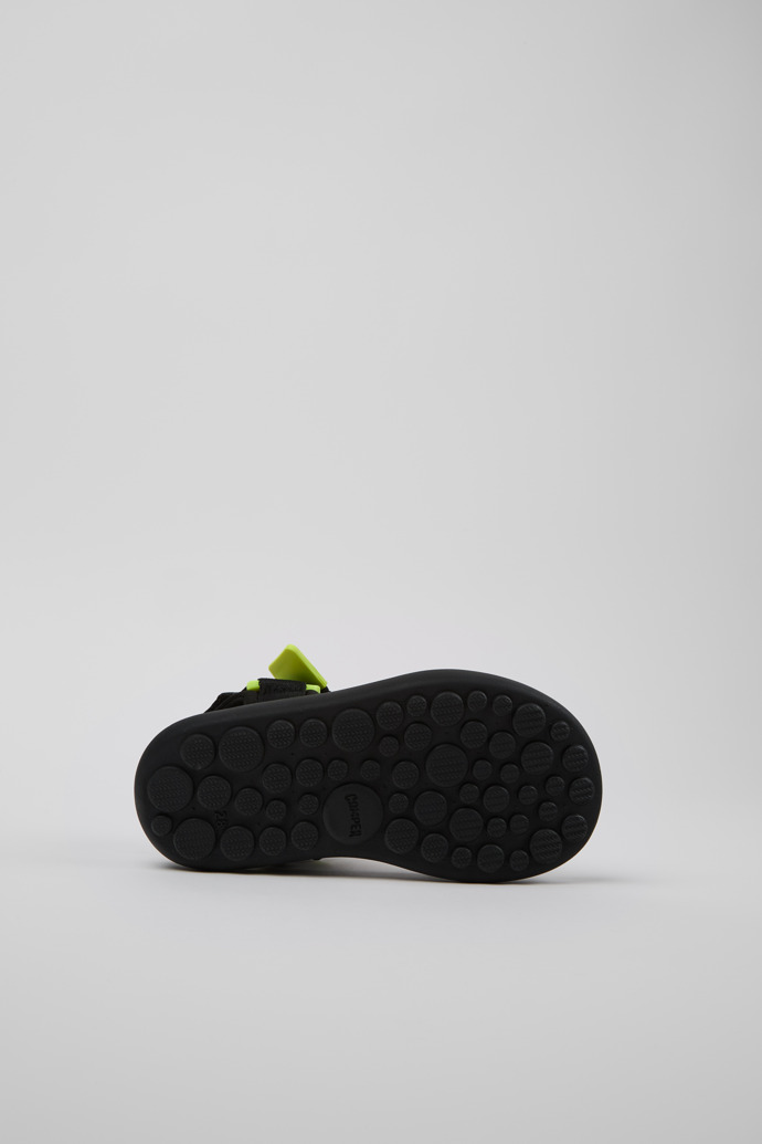 The soles of Pelotas Flota Multicolor Recycled PET Sandals for Kids.