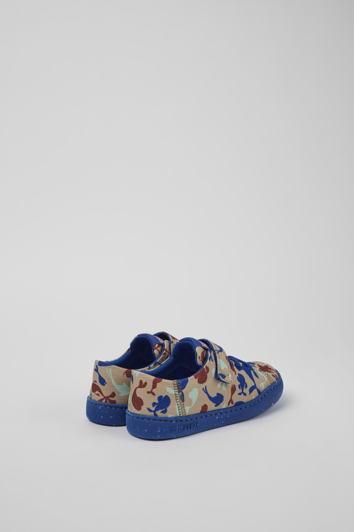 Back view of Peu Touring Multicolored Textile Slip-on