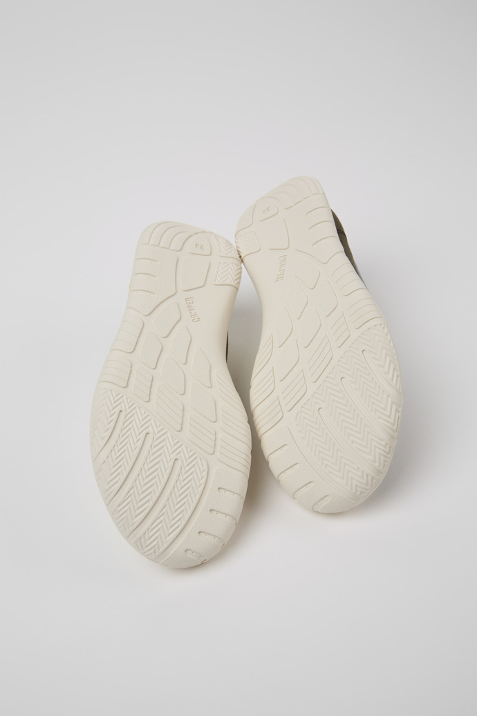 The soles of Twins Multicolor Recycled PET Kids' Sneaker.