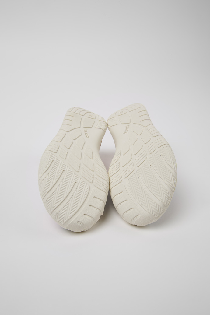 The soles of Twins Multicolor Recycled PET Kids' Sneakers.