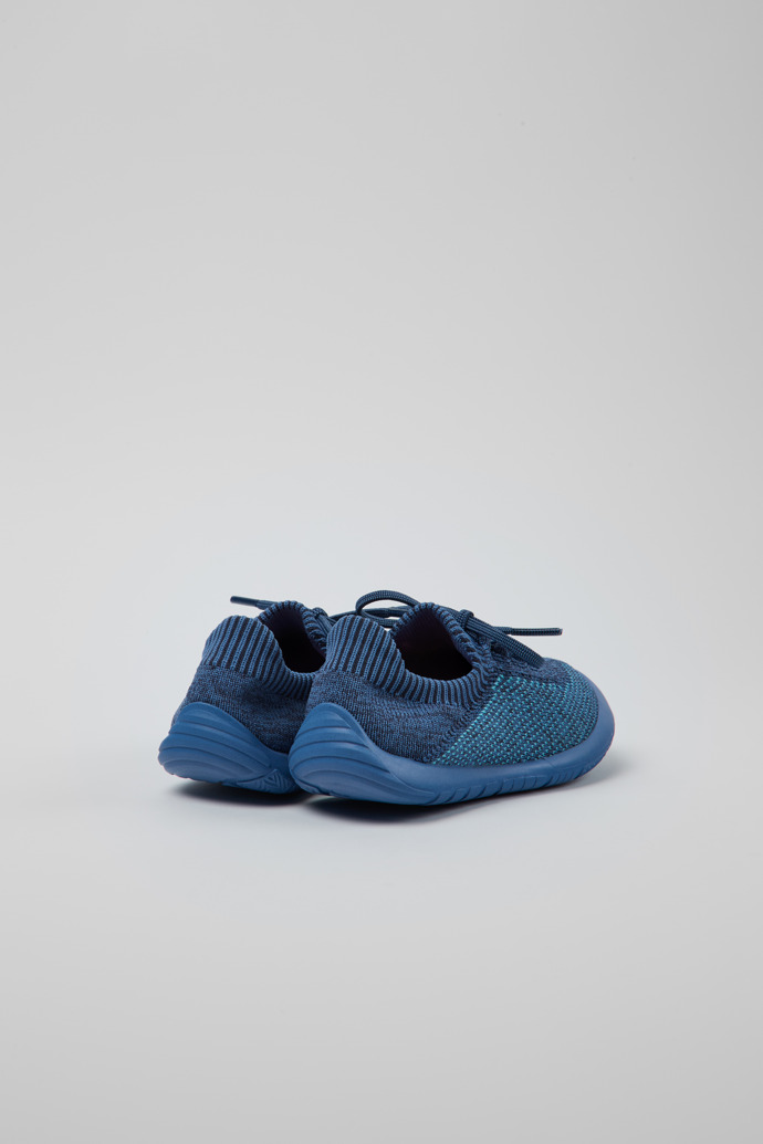 Peu Blauer Kindersneaker aus Strick.