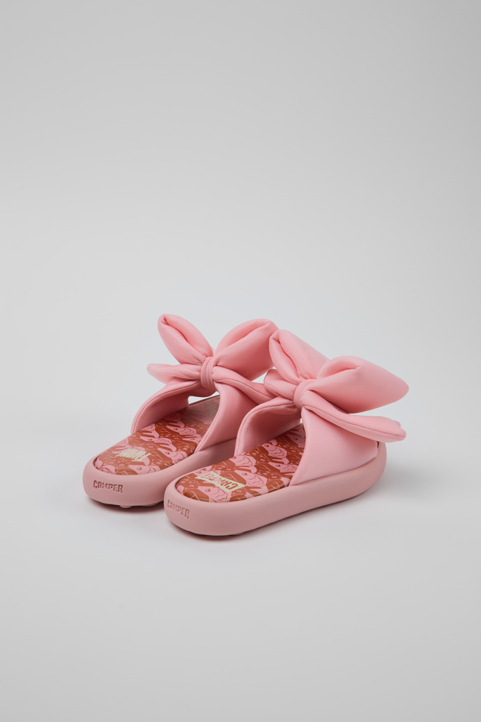 Back view of Pelotas Flota Pink Recycled PET Kids' Sandals.