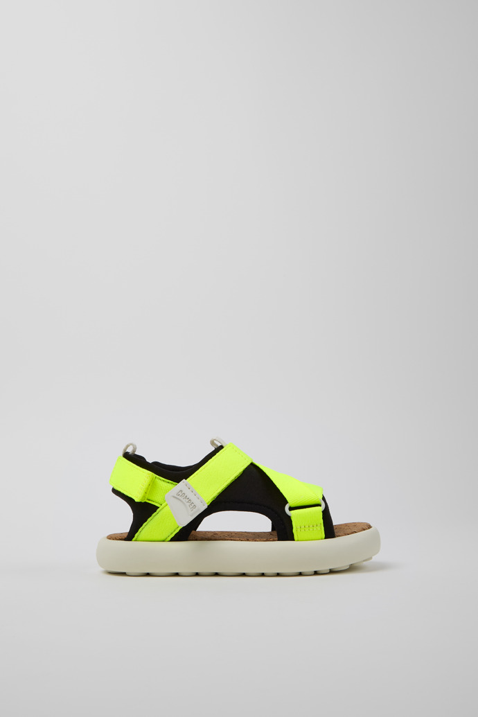 Side view of Pelotas Flota Multicolor Recycled PET Sandals for Kids.