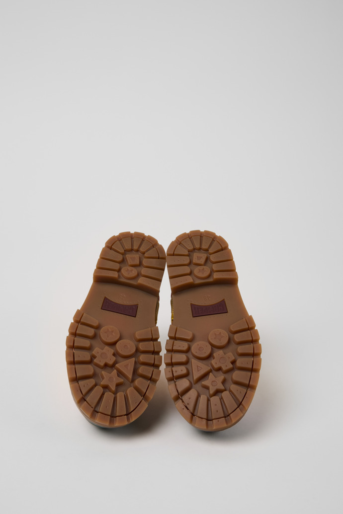 Bobo Choses x Camper Πολύχρωμα παπούτσια σε ναυτικό στιλ από δέρμα και νουμπούκ για παιδιά.
