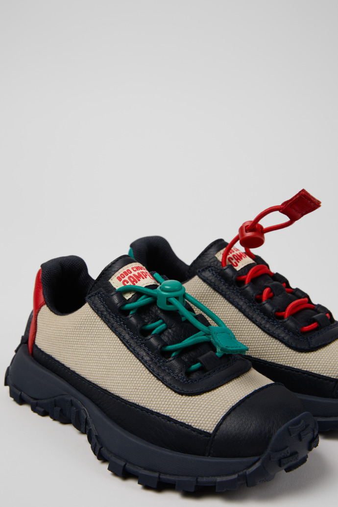 Bobo Choses x Camper Mehrfarbige Kindersneaker aus Textil und Leder.