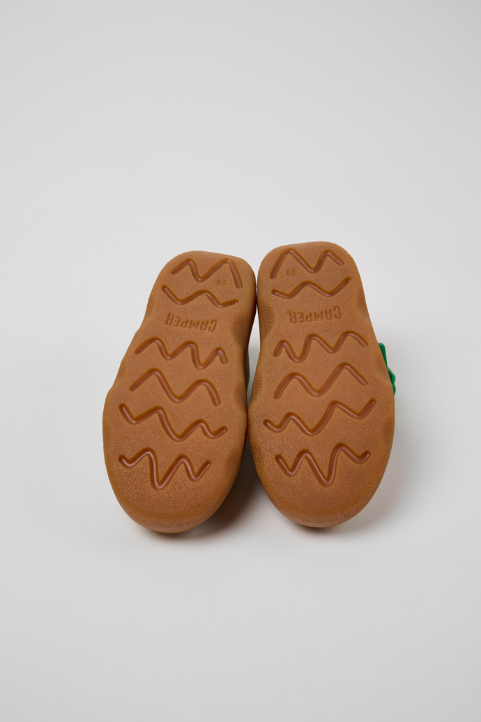 Twins Mehrfarbige Kinderschuhe aus Veloursleder und Leder.