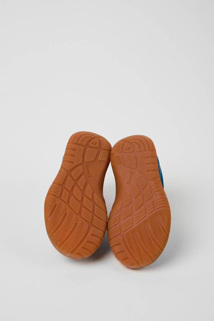 Peu Path Sneakers de nobuk azules para niños.