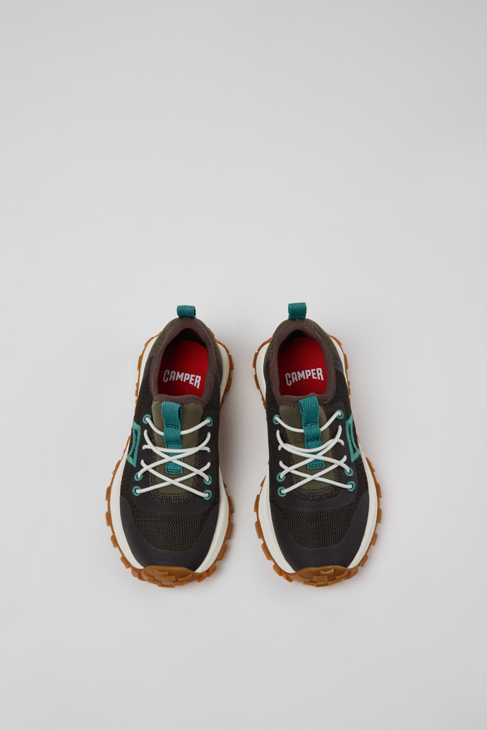 Drift Trail Mehrfarbige Sneaker aus Textil und Leder für Kinder.