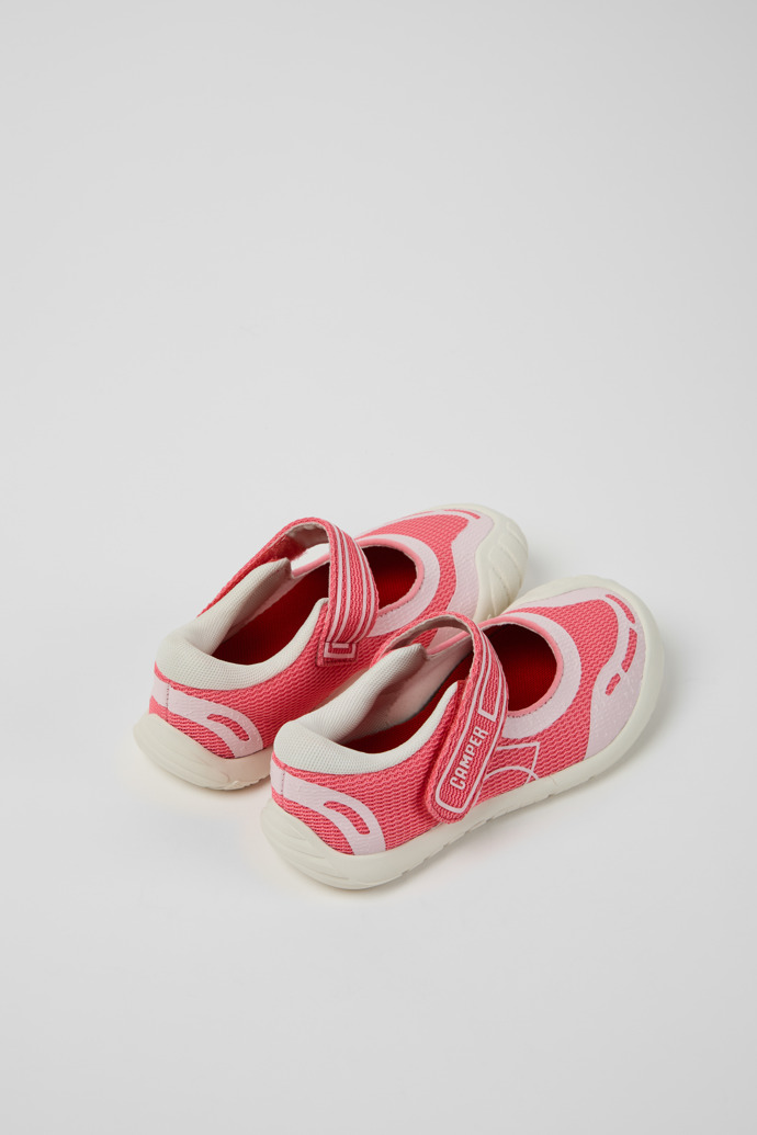 Peu Path Scarpe in tessuto rosa per bambini.