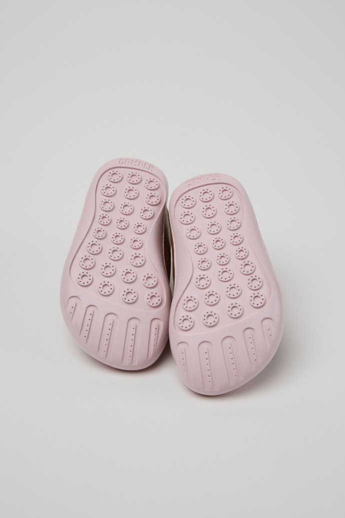 Peu Braune Lederschuhe für Kinder.