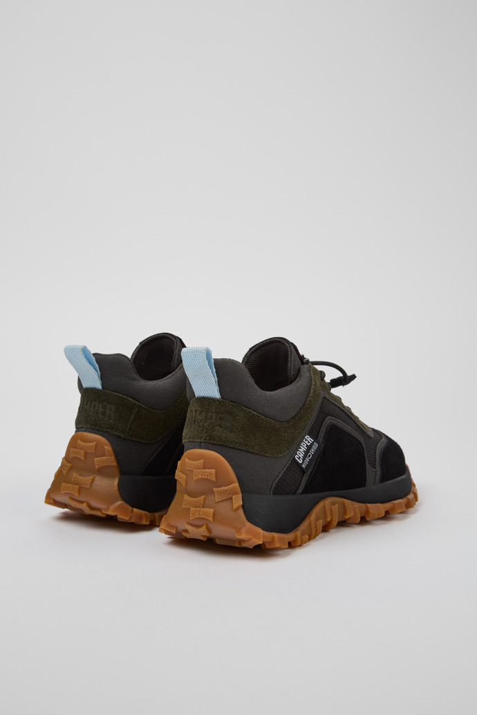 Drift Trail Sneaker nera-grigia in tessuto/nabuk per bambini